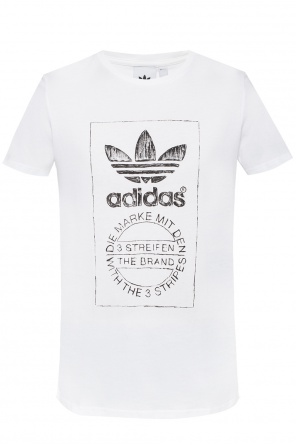 T-shirt with a printed logo, zdjęcie 1 T-shirt with a printed logo od ADIDAS Originals